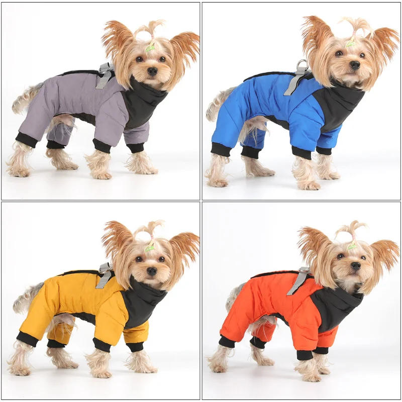 

Winter Warm Thicken Pet Dog Jacket Waterproof Dog Clothes for Small Medium Dogs Puppy Coat Chihuahua French Bulldog Pug Clothing