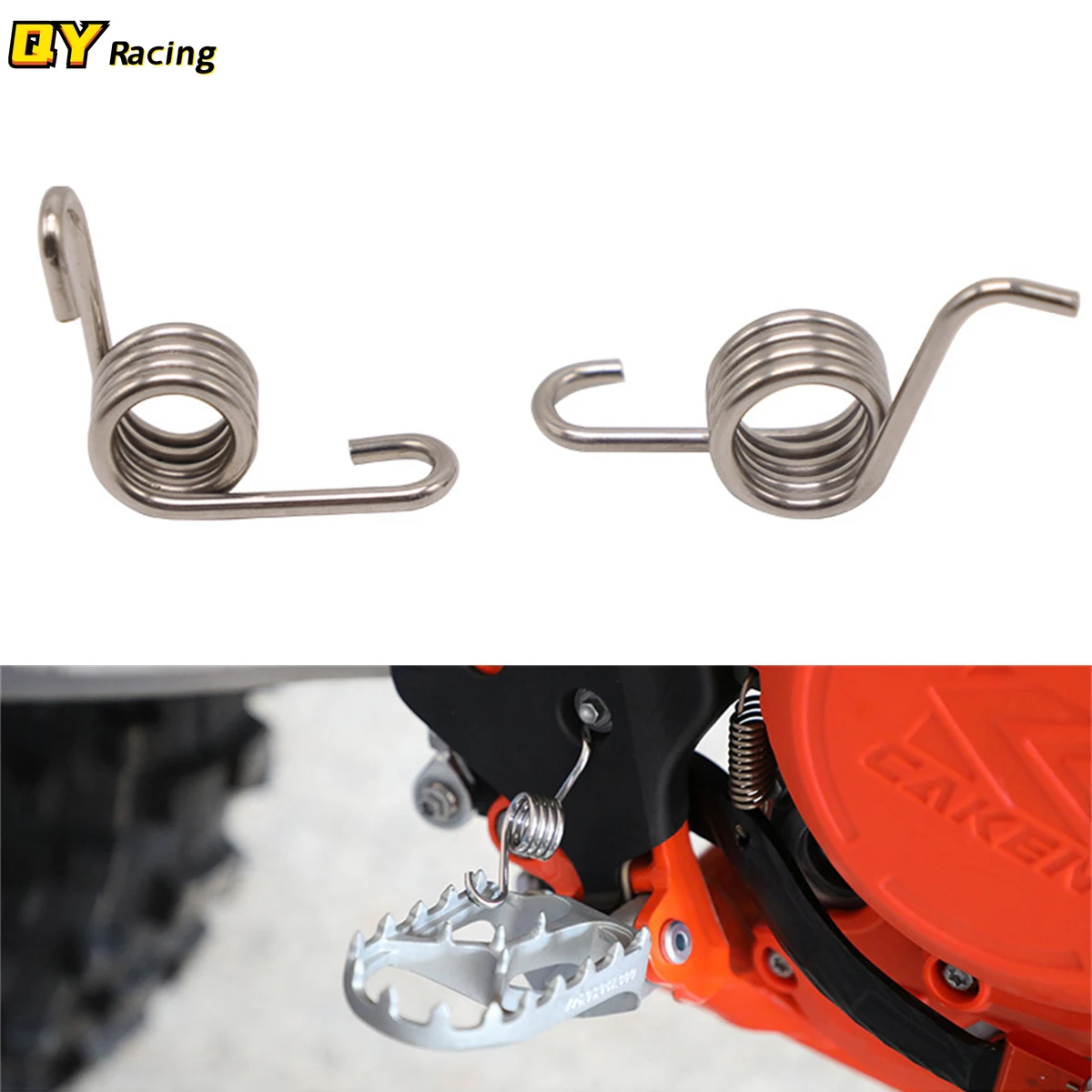 

Motorcycle Foot Pegs Footpegs Footrest Spring For KTM EXC EXCF XC XCF XCFW SX SXF HUSQVARNA TC FC TE FE FS 125-501 Dirt Bike