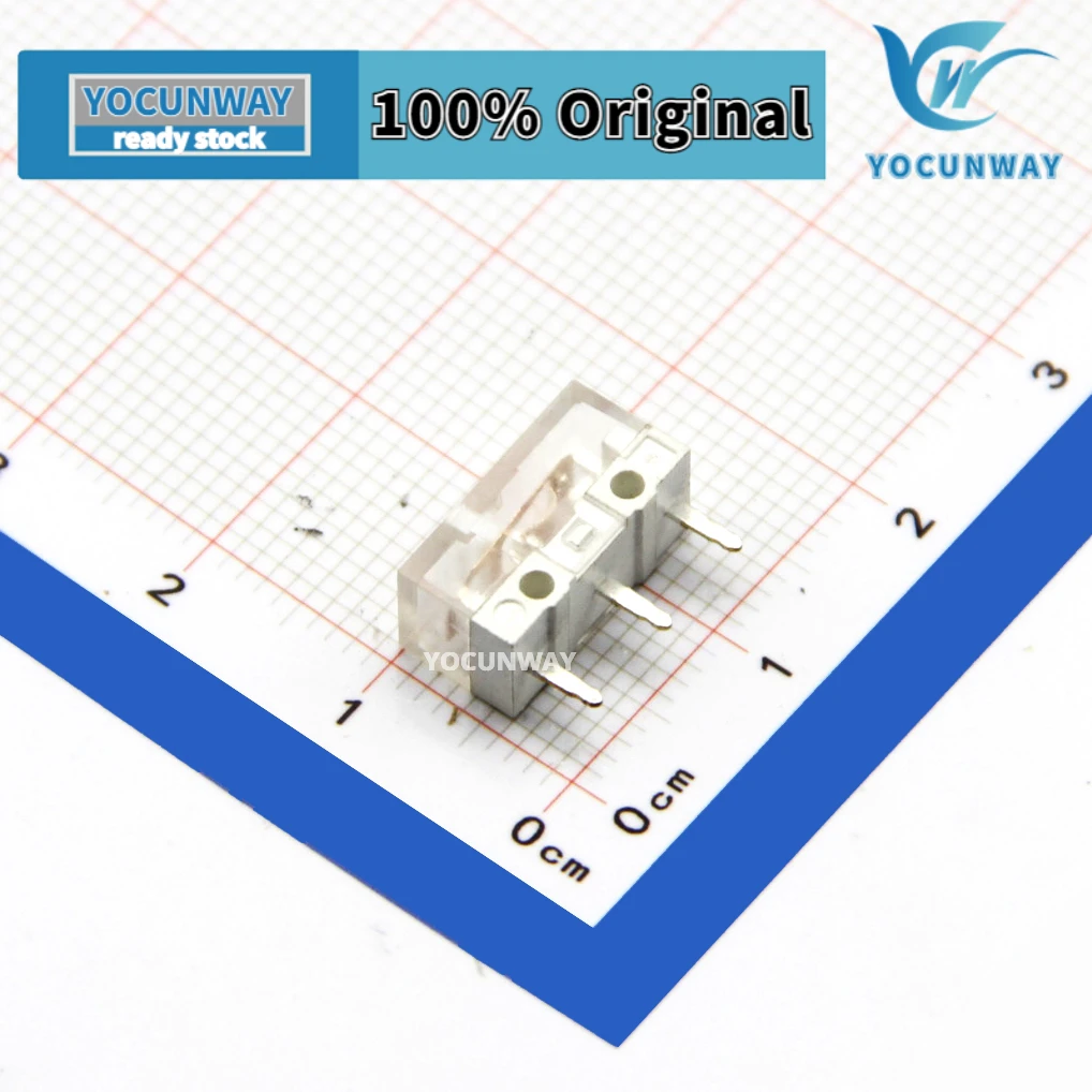 Новая Оригинальная прозрачная белая точечная мышь HUANO Кнопка микро-переключателя-срок службы 80 миллионов нажатий, идеально подходит для компьютерных мышей