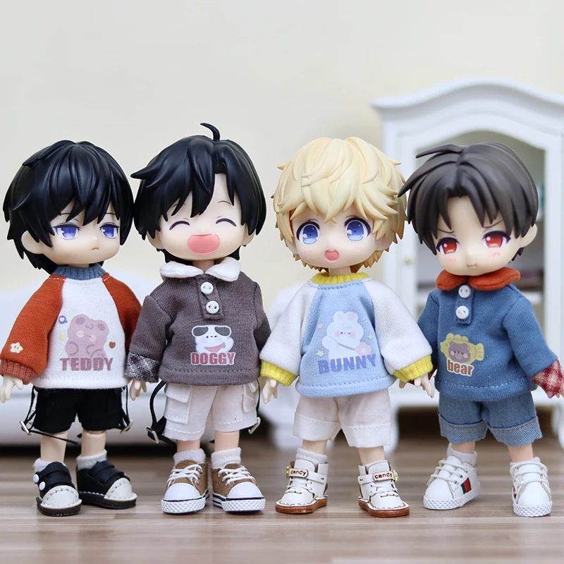 

Кукольная одежда HOUZIWA OB11, кукольная рубашка 1/12 BJD