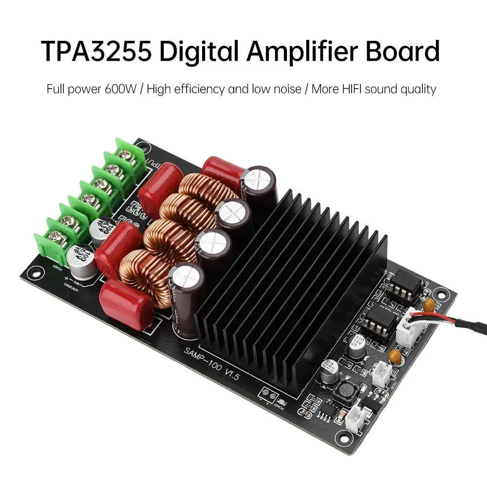 Фото TPA3255 аудиофильский HIFI цифровой усилитель мощности плата высокой мощности 300 Вт * 2 стерео 2.0 двухканальный модуль №4
