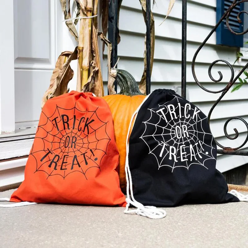 

Сумка на шнурке в виде паука или розыгрыша для Хэллоуина