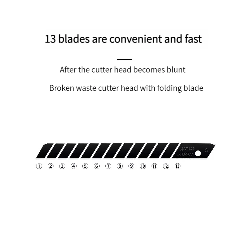 50 японских NT CUTTER BA - 54P нержавеющая сталь 58 градусов ультраострый черный тонкий 0 25