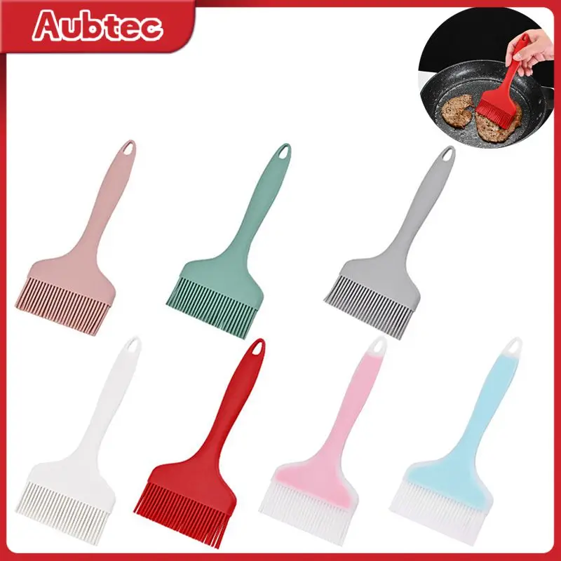 

Silicone BBQ Brush Barbecue Brush Oil Brush Egg Cake Bread Brush Resistance Roast Brush Kitchen Cooking Barbecue Accessories