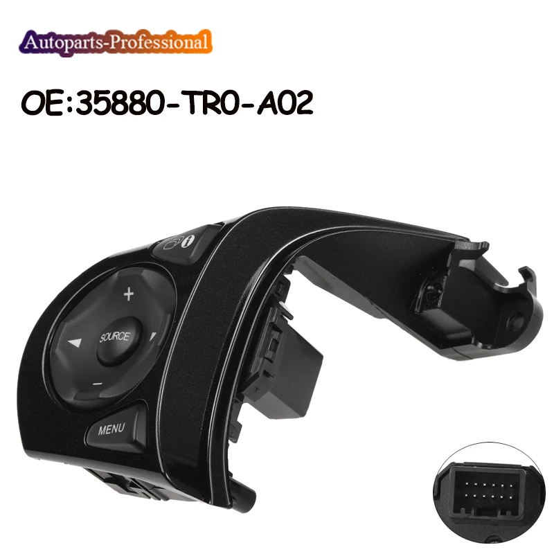 

Car Auto accessorie Steering Wheel Audio Control Switch For 2012 Honda Civic 1.8L 35880TR0A02 35880-TR0-A02