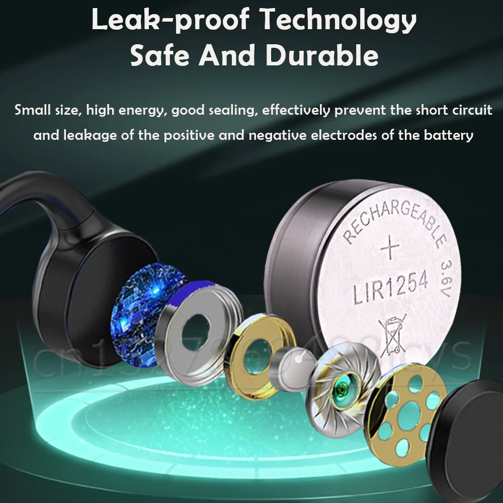 Литий-ионная аккумуляторная батарея LIR1254 3 6 CP1254 для TWS беспроводных Bluetooth