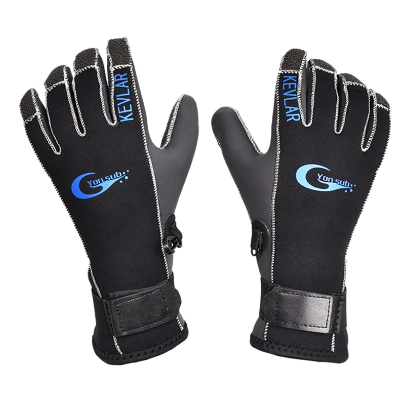 

Yon Sub 3MM Diving Gloves Comfortable Non-Slip Warm Wear-Resistant Hand Guard Anti-Needle Anti-Stab Diving Gloves