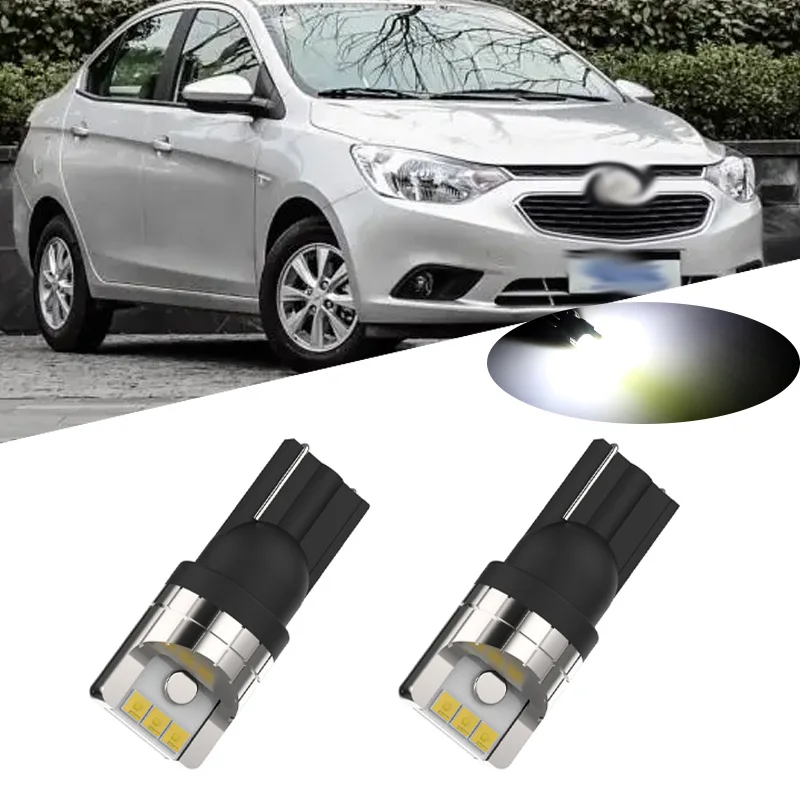 2pcs Canbus T10 W5W 168 194 LED Clearance Side Marker Light For Chevrolet CHEVY Cruze Malibu Epica Captiva Sail Spark Aveo lova