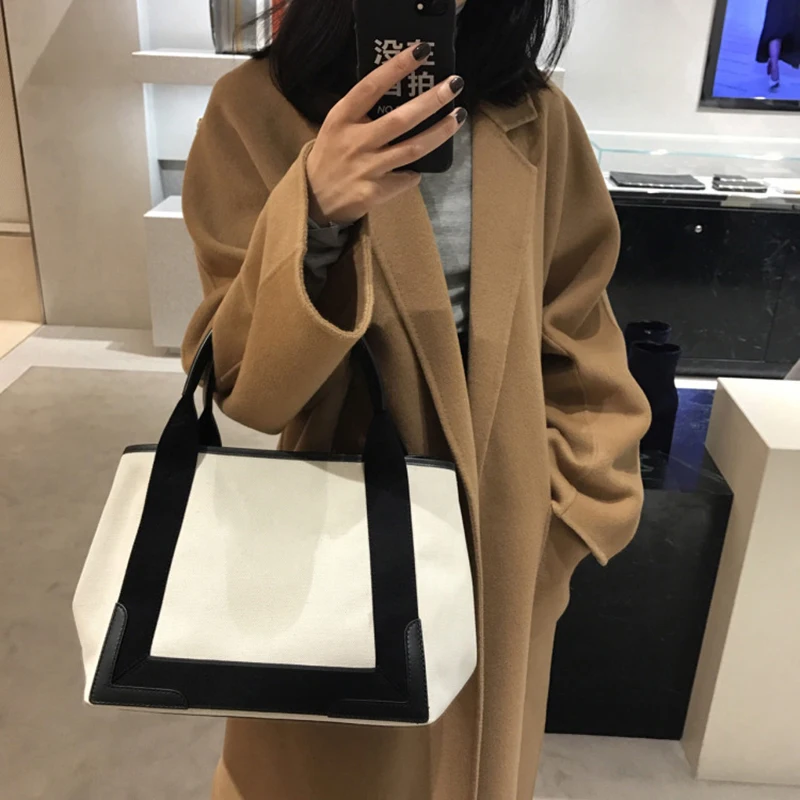 

Trend 2022 Fashion Casual Lightweight Shopping Bolsas Small Canvas Shoulder Crossbody Bag Luxury Designer Hhandbags Women's Bag