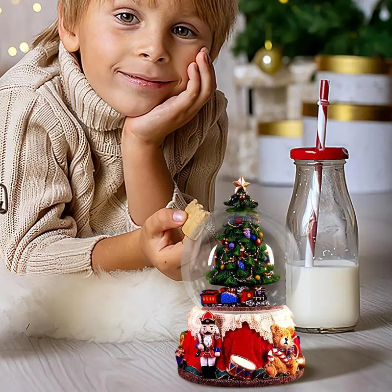 Щелкунчик Снежные шары Музыкальный Снежный шар Музыка с подсветкой Кругающий