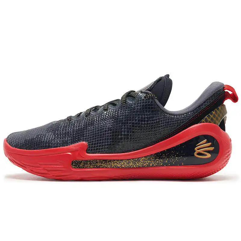 Фото Спортивные баскетбольные кроссовки Under Armour 6004077-001, унисекс, с амортизацией №5