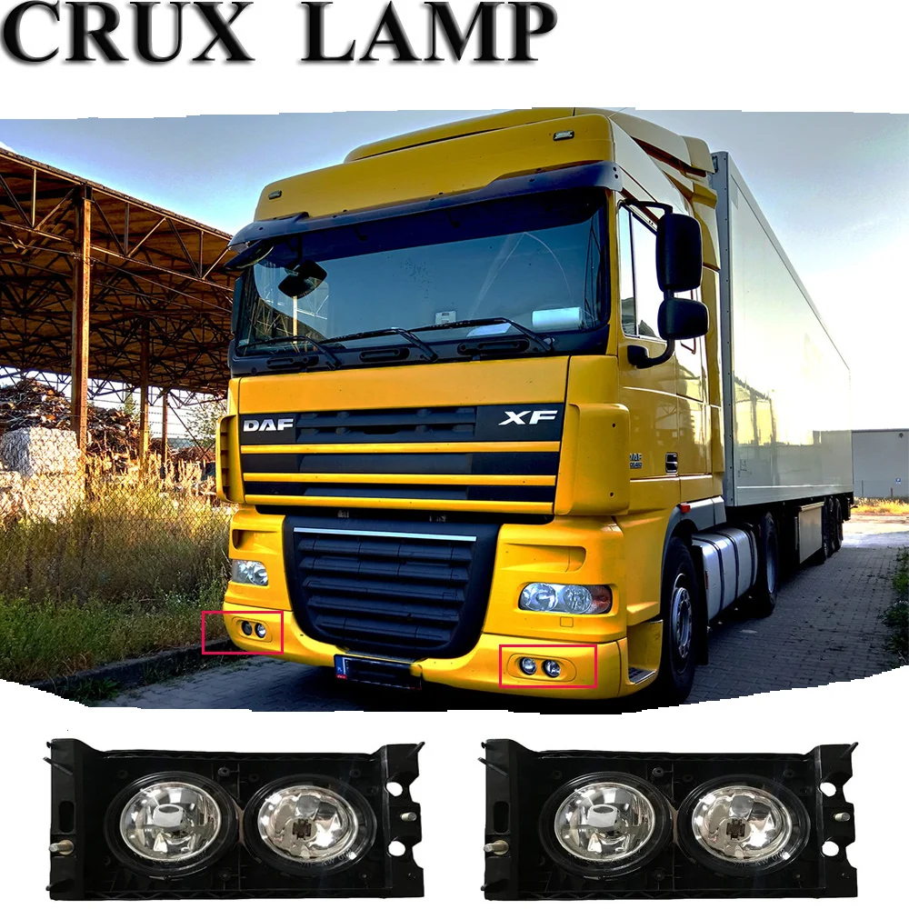 

DAF противотуманная фара для грузовиков для DAF XF105, светодиодная противотуманная фара для грузовика, одобрено 1725271/1660961 1725270/1660960