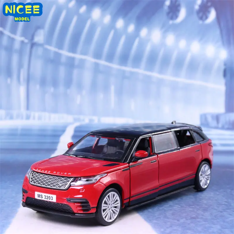 

1:32 Land Rover Range Rover Evoque Simulation Diecast Metal Alloy Model car Sound Light Pull Back Collection Kids Toy Gifts F410