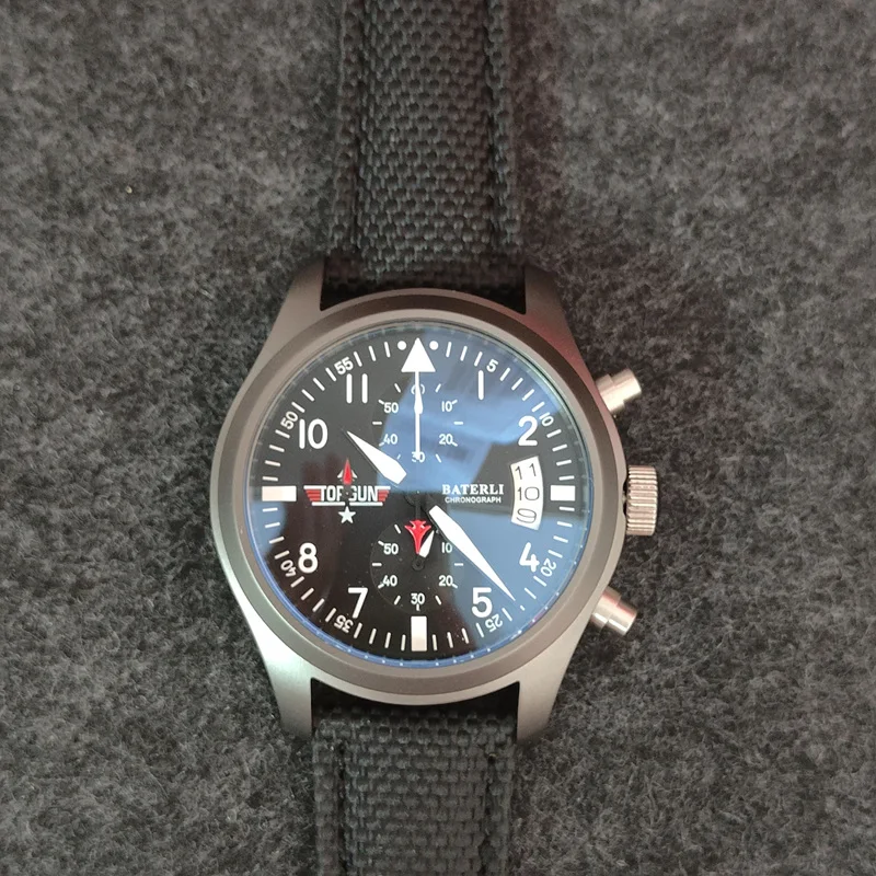 Скидка Часы наручные мужские кварцевые, классические брендовые, с хронографом, из нержавеющей стали, чёрные, в подарок