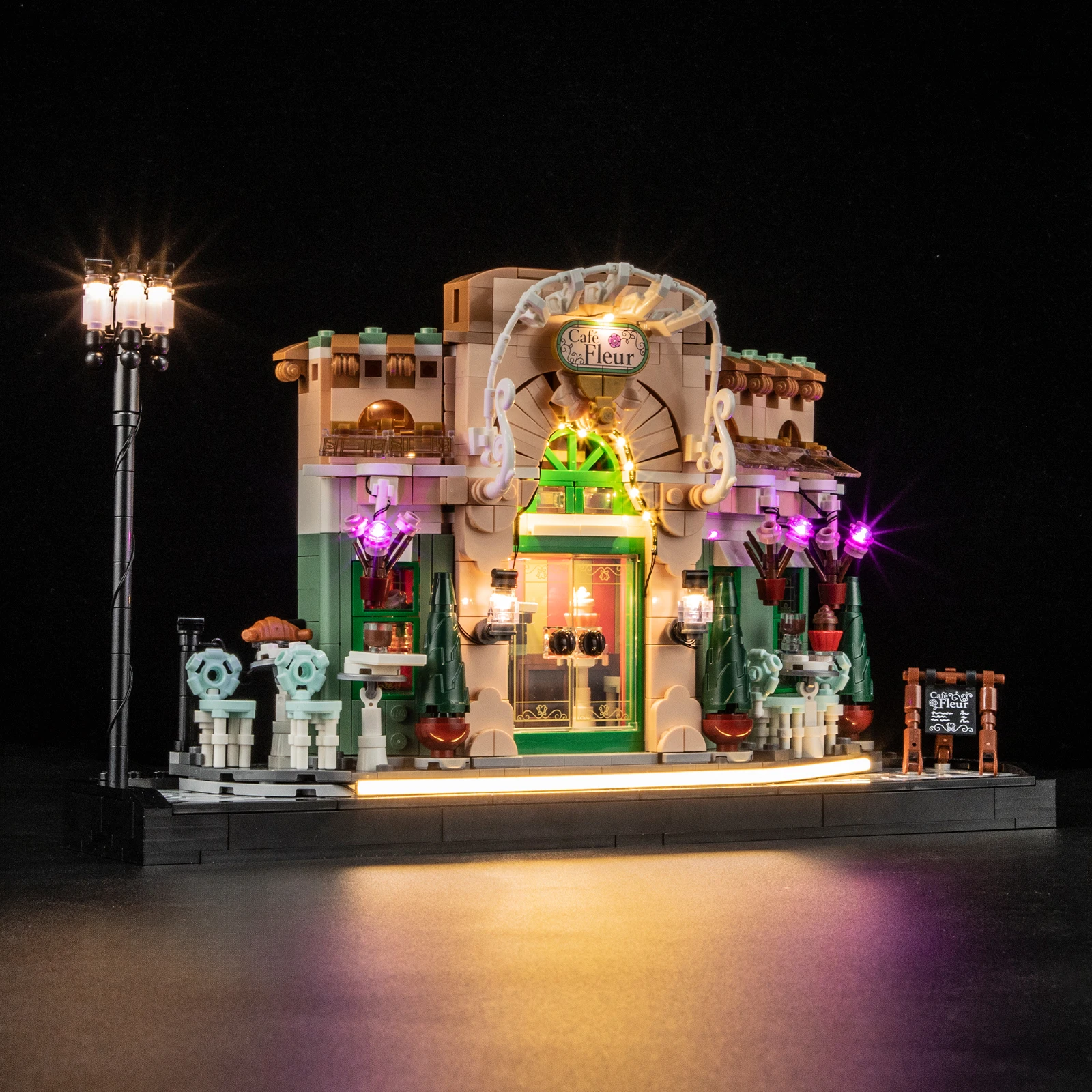 Светодиодный светильник HPROSPER 5 В (без модели) для LEGO French Café 10362 Light Up Your Building Blocks