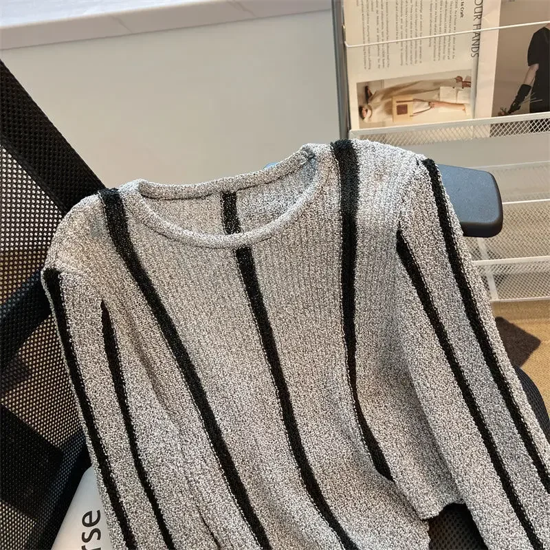 Korejepo новая женская одежда с длинными рукавами осень-зима для девочек тонкий