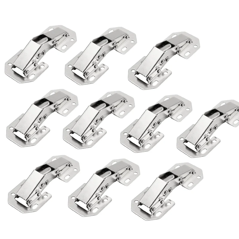 

Стальные петли для шкафа, 90-градусные петли для шкафа без сверления, гидравлические буферные петли, мебельная фурнитура, аксессуары