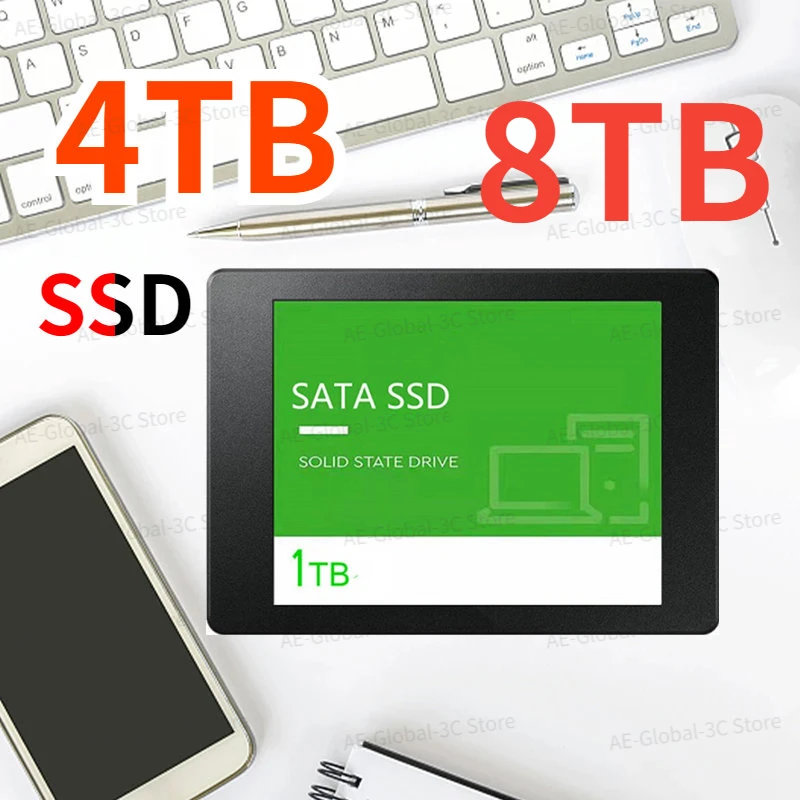 

SSD-накопитель 4 ТБ, sata, 2,5 дюйма, 500 МБ/с