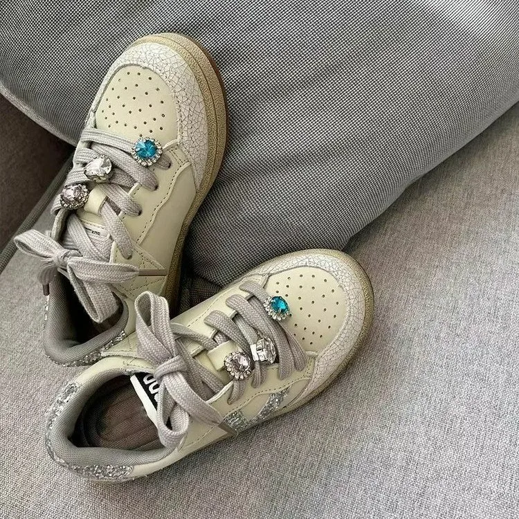 Новинка осени 2024 детская обувь для крикета супер красивая женская повседневная