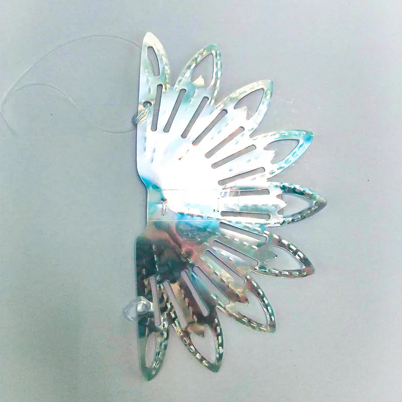 Орнамент на елку для вечеринки "Переливающаяся звезда" снежинка декоративная шарик для елки, украшение для дня рождения и свадебного мероприятия.