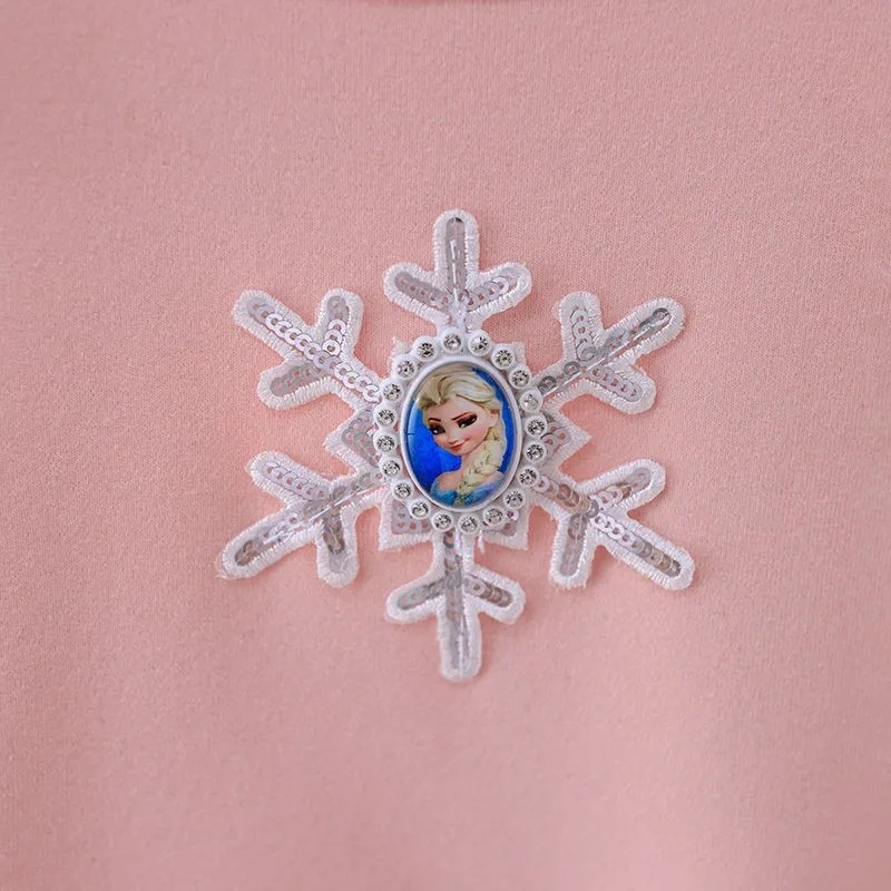 Новинка 2024 года платье Холодное сердце для девочек Диснея принцессы с длинными