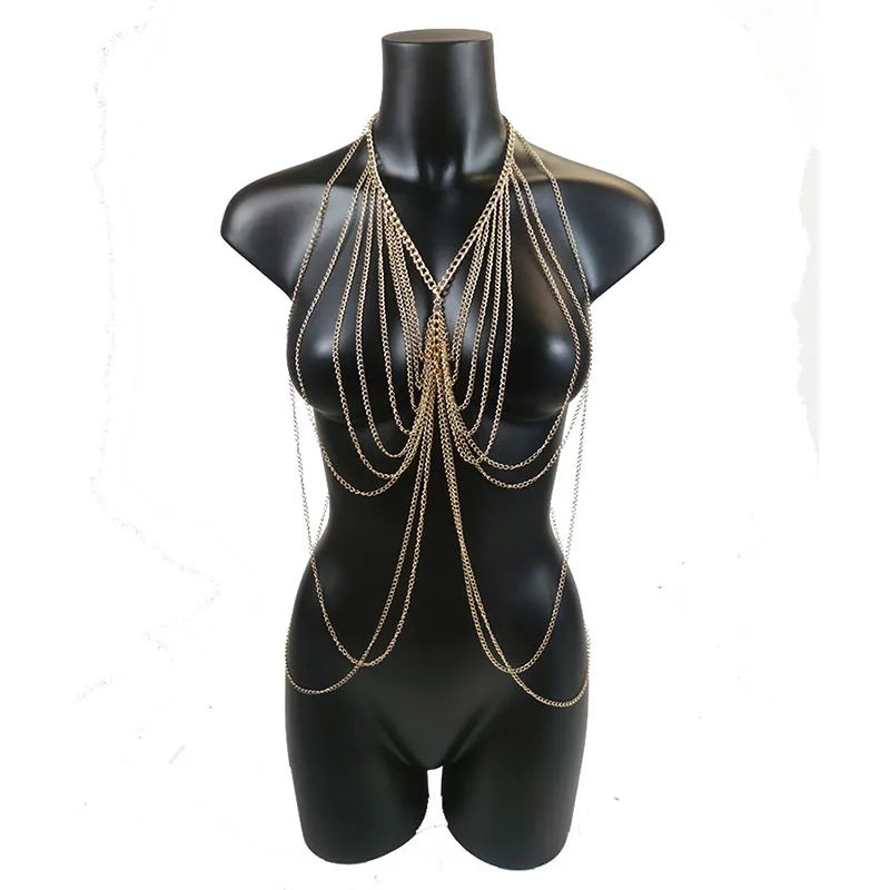 

Сексуальное ювелирное изделие для тела, металлическая цепочка для тела для женщин, цепочка для живота бикини, для груди, аксессуары для лета, плявечерние НКА для девушек