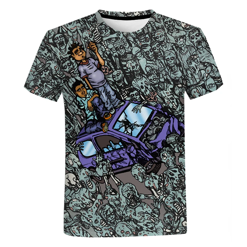 

2023 Men's T-shirt 3D Anime The Booklocks Printed Men's T-shirt Summer Popular Fashion Casual Large T-shirt