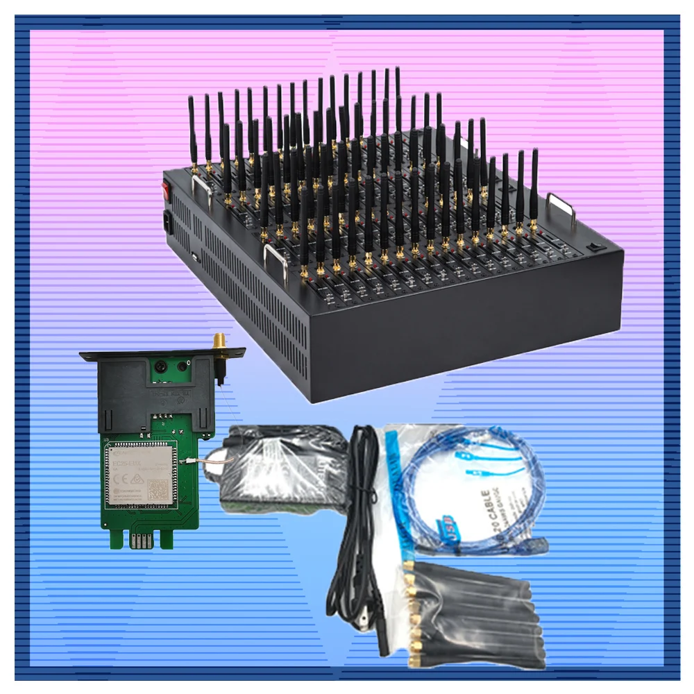 

YXCALL 3G 64 Port Simbox Modem Pool Bulk Sms Gateway Voip Product With Imei Change