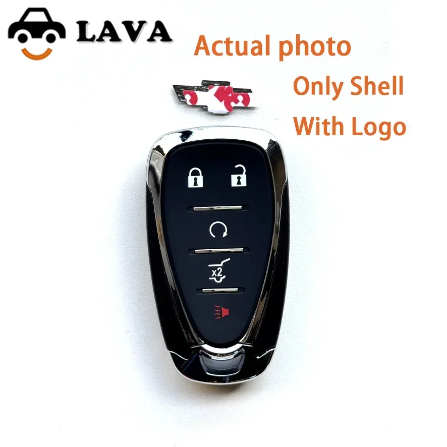 

LAVA 2/3/4/5/6 кнопочный удаленный автомобильный ключ, замена корпуса для Chevrolet Cruze Malibu Camaro Equinox, умный брелок для ключей, корпус