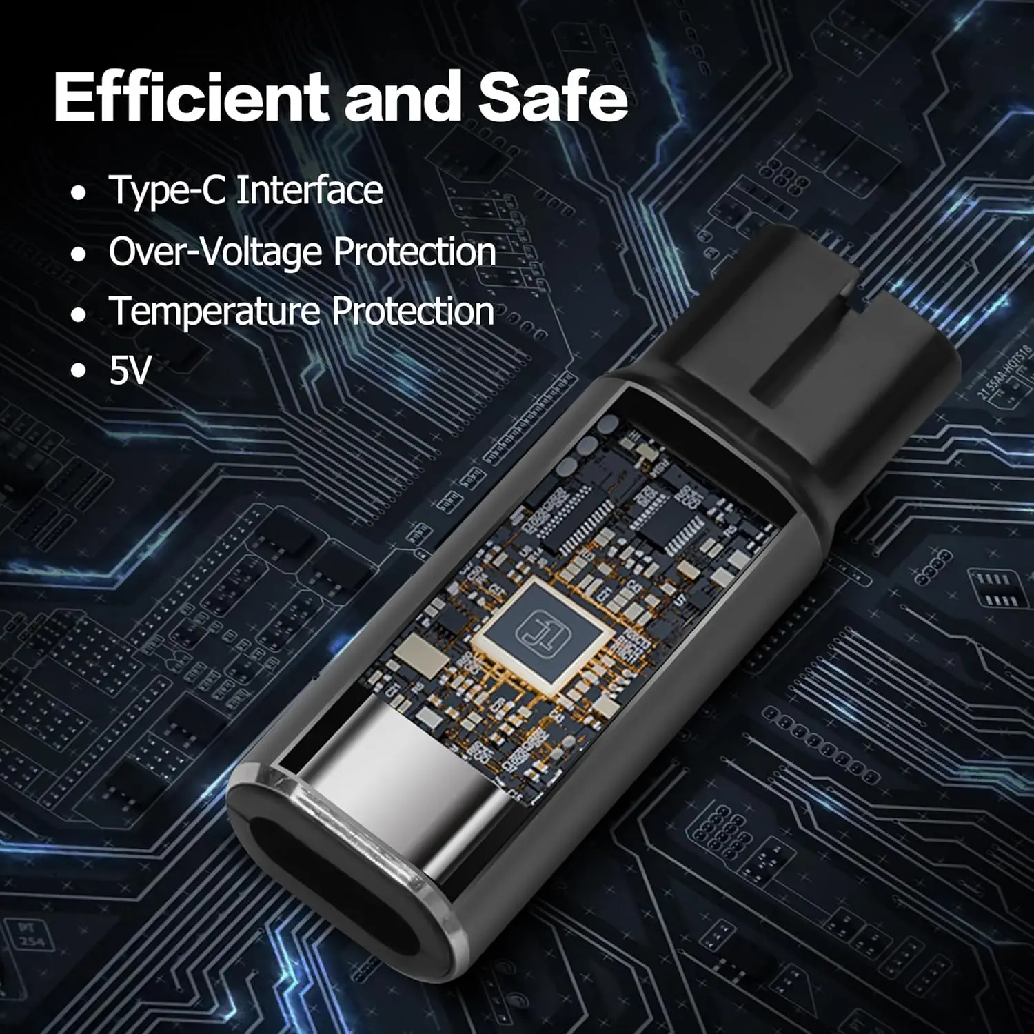 YUKU 5 В Type-C адаптер для бритвы, зарядный преобразователь для Philips One Blade QP6510 QP6520 QP6530 Series 3000, электрический триммер для бороды (art.: 3920cb2f38d14) - 3920cb2f38d14