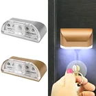 Умный дверной замок с 4 светодиодами и PIR-датчиком