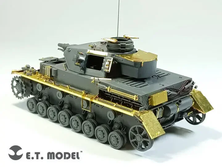 Фото Модель ET E35-303 1/35, немецкий комплект деталей Pz.Kpfw.IV Ausf.F времен Второй мировой войны для TAMIYA 35374 №3