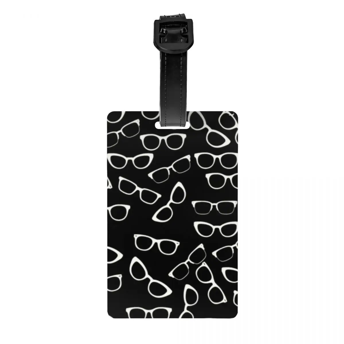 

Пользовательские Модные оптические очки, бирка для багажа с именной карточкой, оптика, крышка для личной безопасности, идентификационная бирка для дорожной сумки, чемодана