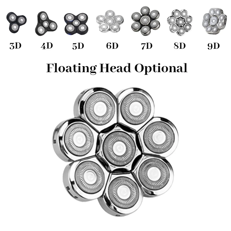 Сменные 3D 4D 5D 6D 7D 8D 9D фотоголовки | Триммер для носа машинка стрижки волос и