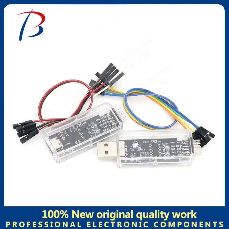 Эмулятор Wch-link cmsis-dap Скачать Type-C debug ric-v онлайн swdttl arm