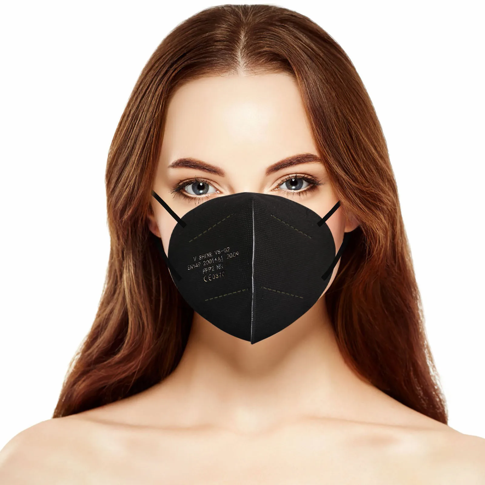 

1-100PC 5-Layer Masks Adaptable Against Pollution Breathable Mask Safety Nonwoven Earloop Mask Protection level Protective