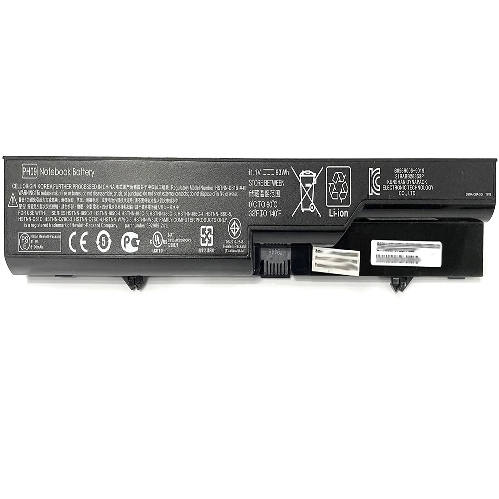 Аккумулятор PH09 PH06 для ноутбука 11 1 В 8100 мА · ч 420 Вт HP 425 620 625 4520 ProBook 4525s 4320 s 4321s 4321