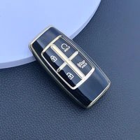new fashion tpu car key cover case for hyundai genesis g80 gv70 gv80 gv90 2020 2021 2022 4 8 button remote key cover accessories