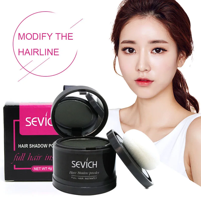 

Sevich 4g Hairline Powder Makeup Concealer Hair Root Coverage Natural Instant Hair Shadow Powder free shipping