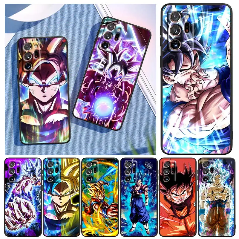 

Dragon Ball Kids Art For Samsung Note 20 Ultra 10 Pro Lite 9 8 F52 F42 F22 M21 M60S M62 M31 M12 M32 Black Phone Case Capa