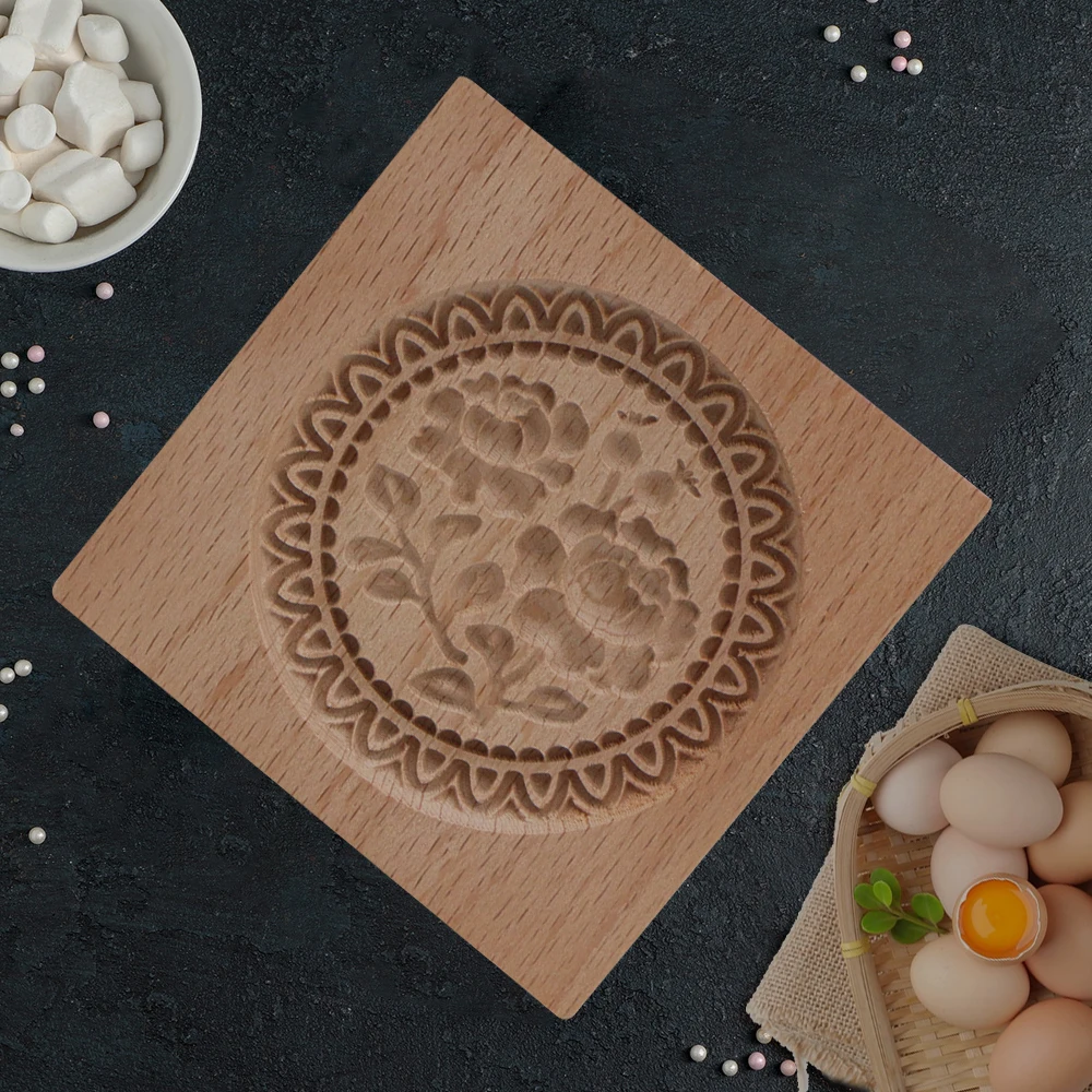 Деревянная форма для вырезания печенья домашняя имбирного торта инструмент