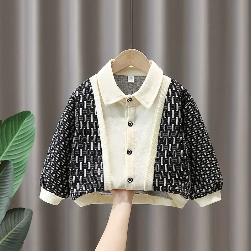 Стильная детская осенняя коллекция 2023 новая весенне-осенняя куртка для