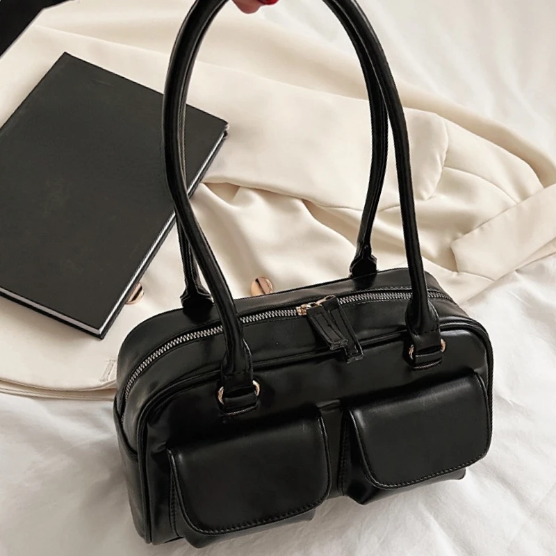 

2022 NewWomen's Vintage Handbag Casual Versatile Underarm Bag High Quality Net Red Shoulder Bag Fashion Fashion Small Square Bag