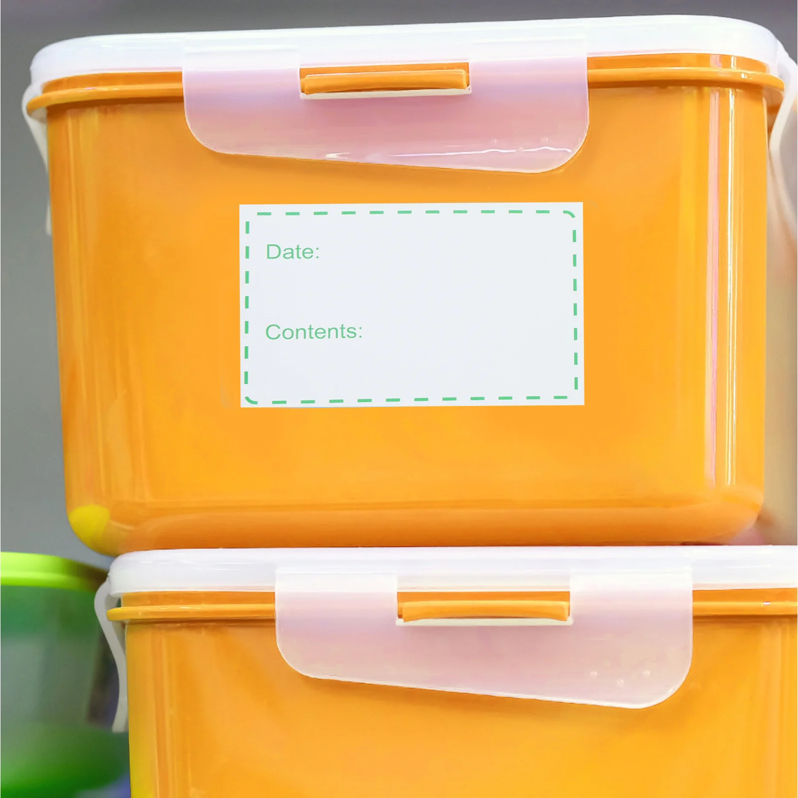 

Freezer Labels Write Adhesive Food Container Removable Stickers Storage Jar Containers