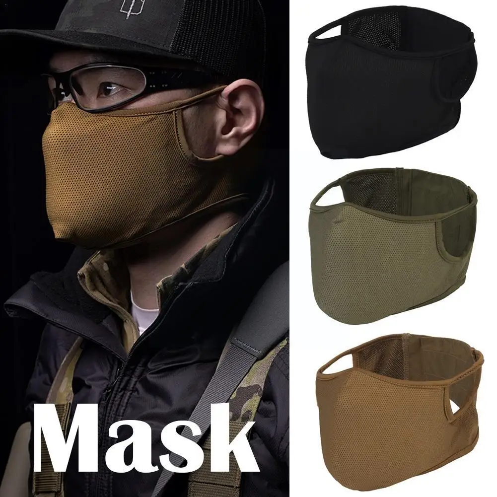 

Mask Outdoor Breathable Elastic Soft Mask Free Ears Facial Protection For Outdoor Sports Hiking Climbing S1Q6