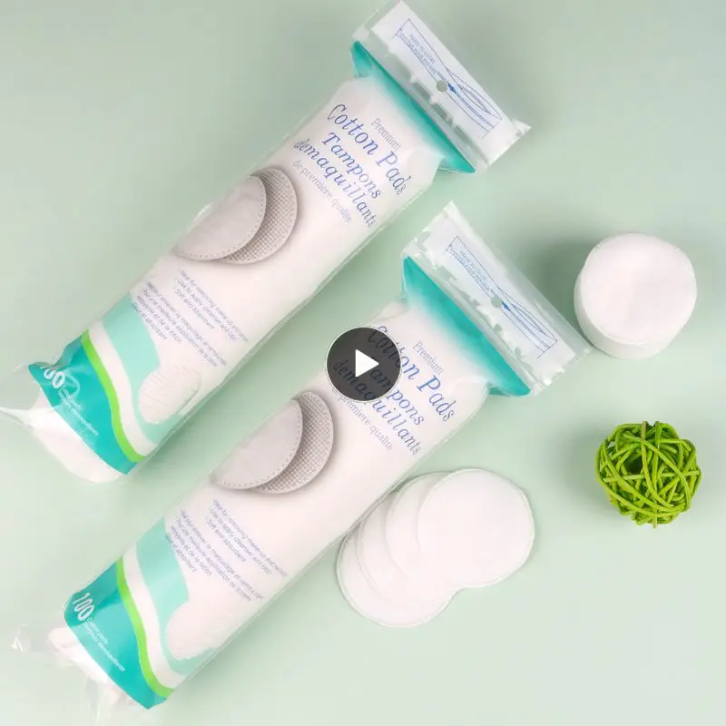 

Can Be Used For Makeup Removal And Makeup Makeup Cotton Three Layer Cotton Sandwich Disposable Solid Fit Skin Texture