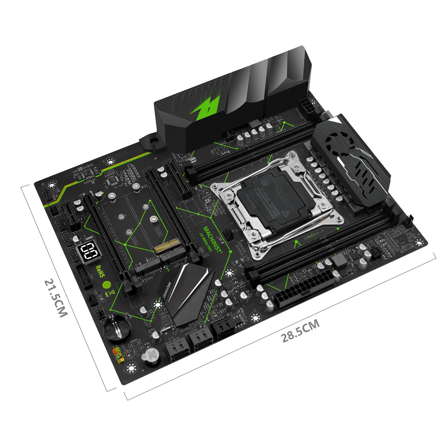 MACHINIST E5 MR9A PRO комплект материнской платы с процессором Xeon 2640 V3 LGA 2011-3 и DDR4 16 Гб (2 шт. x