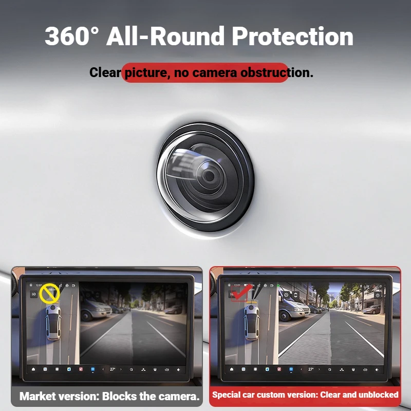 Фото Подходит для автомобилей Wuling, 360-градусная защитная крышка для объектива, водонепроницаемая и пылезащитная, комплект аксессуаров для модификации автомобиля. №4
