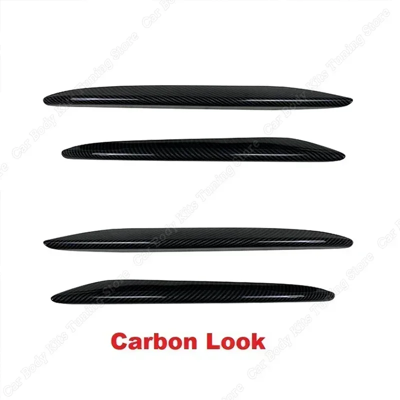 

Для Mercedes Benz E-Class W213 S213 AMG Line Pre-Facelift Carbon Look Передний бампер Разделитель губ Спойлер Противотуманные фары Накладка Тюнинг