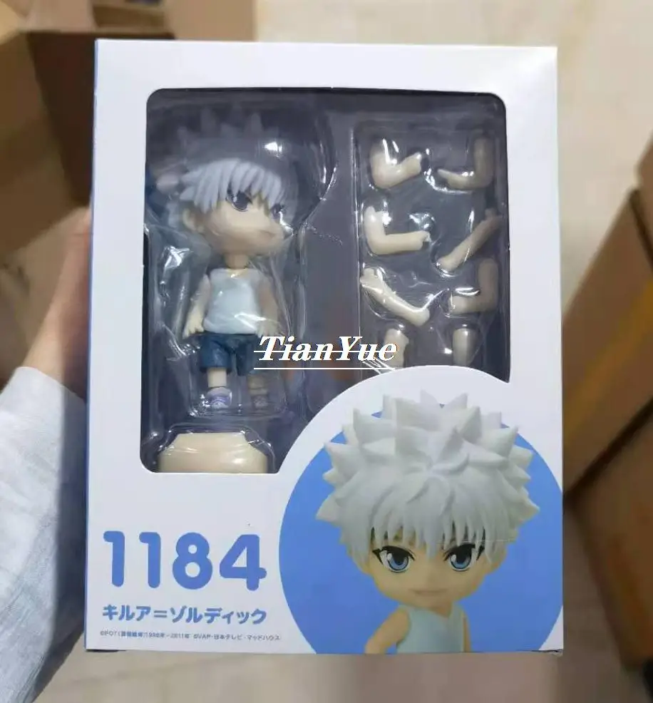 

Anime HUNTER Killua Zoldyck 1184 Face Change Doll Boxed Decoration 10CM